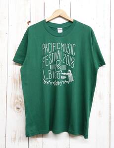 未使用品 ＊コンサート ライブ Tシャツ ＊2018 PACIFIC MUSIC FESTIVAL ＊バーンスタイン 生誕100年 PMF オーケストラ クラシック L size