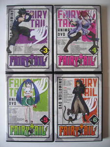 ●月刊 FAIRY TAIL マガジン DVD Vol.3 4 5 6 4個セット フェアリーテイル●