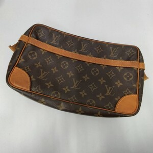 (C121701) ルイヴィトン LOUIS VUITTON コンピエーニュ 28 クラッチバッグ セカンド モノグラム