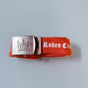 rodeo crowns ロデオクラウンズ オレンジ　ベルト　中古品　Y