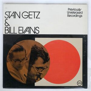 米 STAN GETZ & BILL EVANS/SAME/VERVE V68833 LP