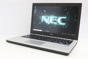 ノートパソコン 中古 激安特価 軽量 SSD128GB メモリ8GB Core i5 6200U NEC VersaPro VK23TB Windows10 Windows11 12.5 カメラ