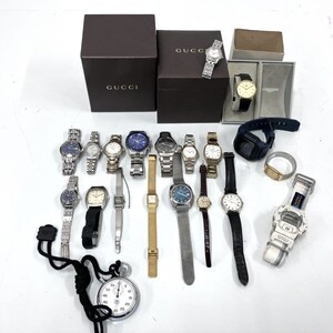 〇U029-000000 腕時計 懐中時計 20点 まとめ SEIKO/CITIZEN/GUCCI/LONGINES/OMEGA 他 QZ AT デジタル メンズ レディース 稼働あり