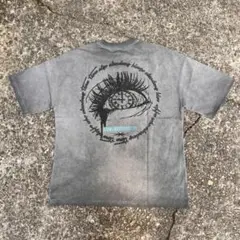 Big eyesヴィンテージ Tシャツ グレー