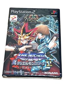 【未開封品】 PS2 ソフト 遊戯王 真デュエルモンスターズII 継承されし記憶 プレステ2 