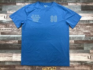 numerals メンズ 水戸ホーリーホック タカノフーズ サッカーユニフォーム 半袖Tシャツ L 青