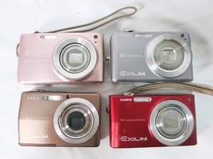 　１円～ CASIO カシオ　 EXILIM　EX-Z200　EX-Z400　EX-Z600　EX-Z1080　まとめ4点セット 現状品