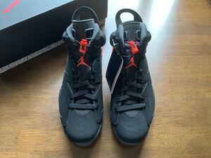 日本正規 26cm us8 jordan6 384664-060 infrared infra red インフラレッド ブラック 黒