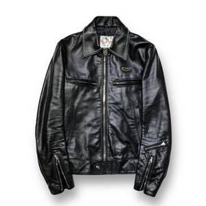 HYSTERIC GLAMOUR×Lewis Leathers Dominator Studs Leather Jacket AVIAKIT 02171LB03 ヒステリックグラマー ルイスレザー