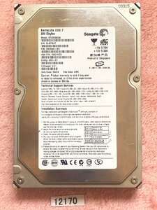 200GB IDE 3.5 インチ ハードディスク st3200822a 3.5 インチ HDD 使用時間3175時間