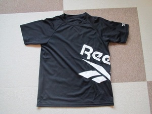 Reebok リーボック★半袖Tシャツ★ブラック★112-443★男の子★スポーツウエア★ドライ★サイズ 160★中古★送198