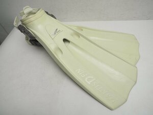 USED GULL ガル MANTIS DRY FIN マンティスドライフィン サイズ:S(22-25cm) ラバーストラップ付 ランク:A ダイビング用品[N56239]