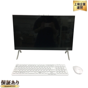 【引取限定】 FUJITSU ESPRIMO WF1/H3 FMVFH05001 23.8インチ 一体型 PC 4GB SSD 256GB Celeron 7305 Win11 Home 中古 直 T9270490