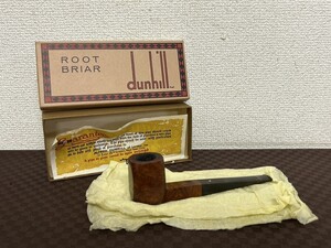 A3　DUNHILL　ダンヒル　パイプ　英国製　ROOT BRIAR　ルートブライヤー　EK　④R　木製　ヴィンテージ　アンティーク　箱付き　現状品