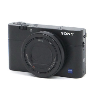 【中古】SONY製 デジタルスチルカメラ サイバーショット DSC-RX100M5A ブラック 2010万画素 元箱あり [管理:1050011958]