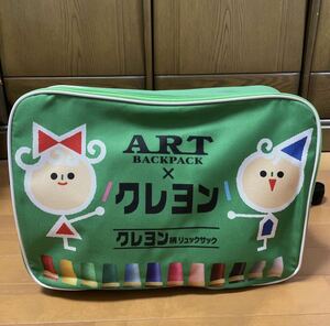 ART×クレヨン クレヨン柄リュックサック 新品未使用