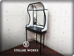 新品/未使用品/STELLAR WORKS/FLYMEe取扱い/Laval vanity desk/oeo/ブラック/アッシュ材/ランクC/ホワイト/デスク/767,173円/ft8596k