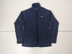 3．パタゴニア patagonia ベターセータージャケット 25542FA17 フリースジャケット メンズXS ネイビ x206