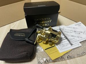 ◆シマノ ‘21カルカッタコンクエスト100HG ◆新品未使用 ◆SHIMANO 〝CALCUTTA CONQUEST 100HG〟右ハンドル 