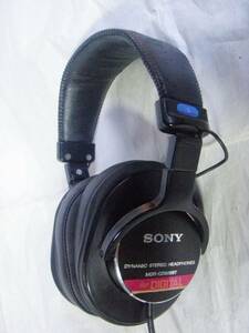 SONY MDR-CD900ST 新品極厚イヤーパッド交換済　音出確認済 モニターヘッドホン 81