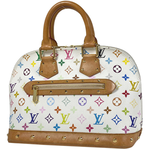 ルイ・ヴィトン Louis Vuitton アルマ 手提げ ハンドバッグ モノグラムマルチカラー ブロン(ホワイト) M92647 レディース 【中古】