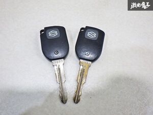 【保証付!!】 SUZUKI スズキ 純正 キーレス リモコンキー 1ボタン 実働車外し アルト ジムニー ワゴンR 等 カギ 鍵 キー 即納 棚 26-1