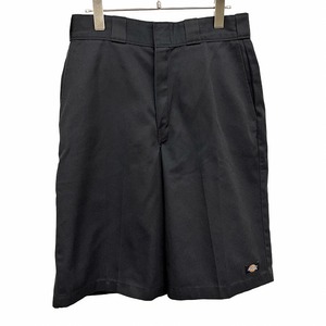 ディッキーズ Dickies チノショーツ ショートパンツ ハーフパンツ チノパン ワークパンツ ルーズフィット ポリ×綿 32 ブラック 黒 メンズ