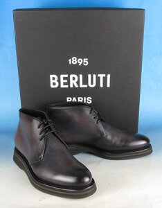 FF16383 Berluti ベルルッティ アレッシオ チャッカブーツ 6 1/2 未使用