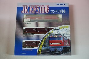 a0534■ TOMIX 92417 JR EF510形コンテナ列車 3両セット レッドサンダー