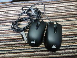 CORSAIR（コルセア） HARPOON RGB mouse 中古 ジャンク扱い品