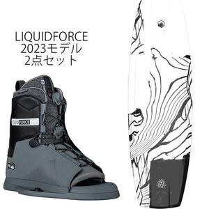 在庫処分 新品 ウェイクボード リキッドフォース セット 2023 Liquid Force RDX 134cm + TRANSIT BOOT (US5-US9 23.0cm-27.0cm)