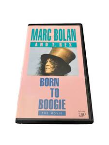 送料込み VHS BORN TO BOOGIE MARC BOLAN AND T.REX ボーン・トゥ・ブギー マーク・ボラン&Tレックス 字幕スーパー