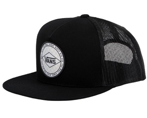 Vans Checkerboard DNA Trucker Hat Cap Black キャップ