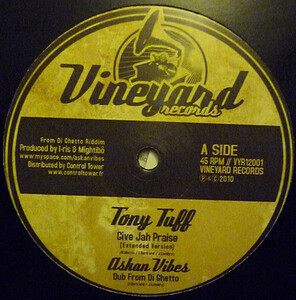 仏12 Tony Tuff; Askan Vibes / Ben Jammin; Askan Vibes Give Jah Praise; Dub From Di Ghetto / Sunshine Street; Familiar Dub /00182