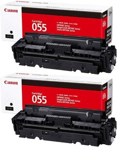  CANON 純正品 トナーカートリッジ055 ブラック CRG-055BLK 2本セット【送料無料】国内純正品