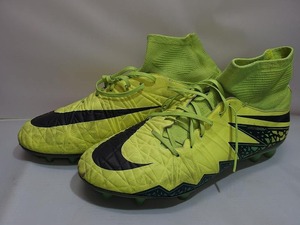 期間限定セール ナイキ NIKE ハイパーベノムフェロン II FG メンズ サイズ 6 サッカー クリート イエロー ブラック グリーン スパイク