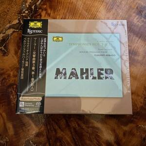 【未開封】 ESOTERIC SACD マーラー 交響曲第3番、第1番 《巨人》 Custav Mahler SYMPHONIES NOS.3 & 1 ESSG-90252