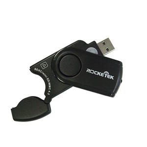 【G0062】USB3.0対応 SD/Micro SD カードリーダー 360度 回転式