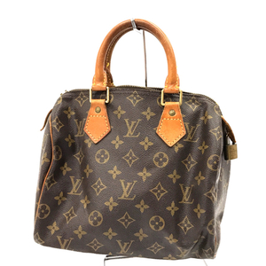 ルイヴィトン モノグラム スピーディ25 ハンドバッグ レディース ブラウン LOUIS VUITTON カバン QR064-95