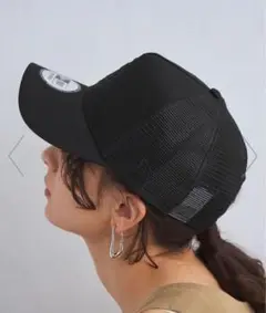 別注　NEW ERA  ニューエラ　メッシュ　キャップ