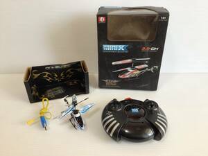 Y934 miniX ヘリコプター/HELICOPTER　3.5-CH ラジコン　現状品　箱入