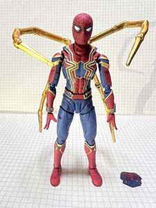 【ジャンク】SHフィギュアーツ　スパイダーマン　アイアンスパイダー　インフィニティウォー