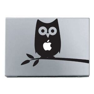 MacBook ステッカー シール Owl in a Tree