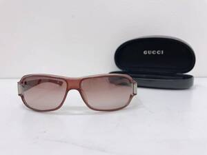 □GUCCI/グッチ サングラス GG2546/STRASS NJ1 5912 Gロゴ ラインストーン プラスティックフレーム レディース ブラウン系□