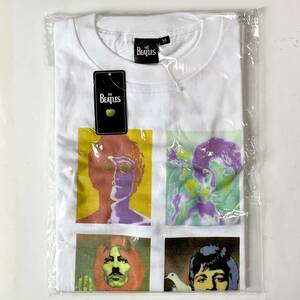 未使用　THE BEATLES　ビートルズ　Tシャツ　オフィシャル / ホワイト / サイズM　　　S318