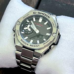 【美品】CASIO G-SHOCK GST-B500D-1AJF ソーラー