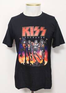 送料無料　【Mサイズ】キッス　KISS　デストロイヤー　Tシャツ　半袖　ロックバンド　バンドTシャツ　ファンスマ