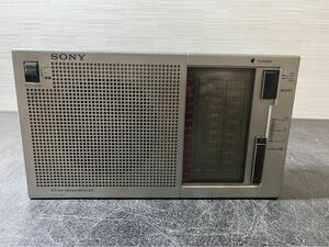 SONY ラジオ　ICF-710 通電確認済 昭和レトロ ポータブルラジオ