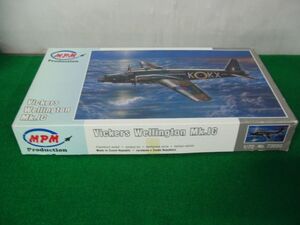 Vickers Wellington Mk.IC MPM 1/72 プラモデル 未組立※外箱に傷み、折れ、色ヤケあり