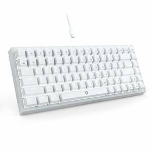 【新品・送料無料】DREVO Gramr 84キー Cherry MX メカニカルキーボード 英語配列 USB有線 白色バックライト